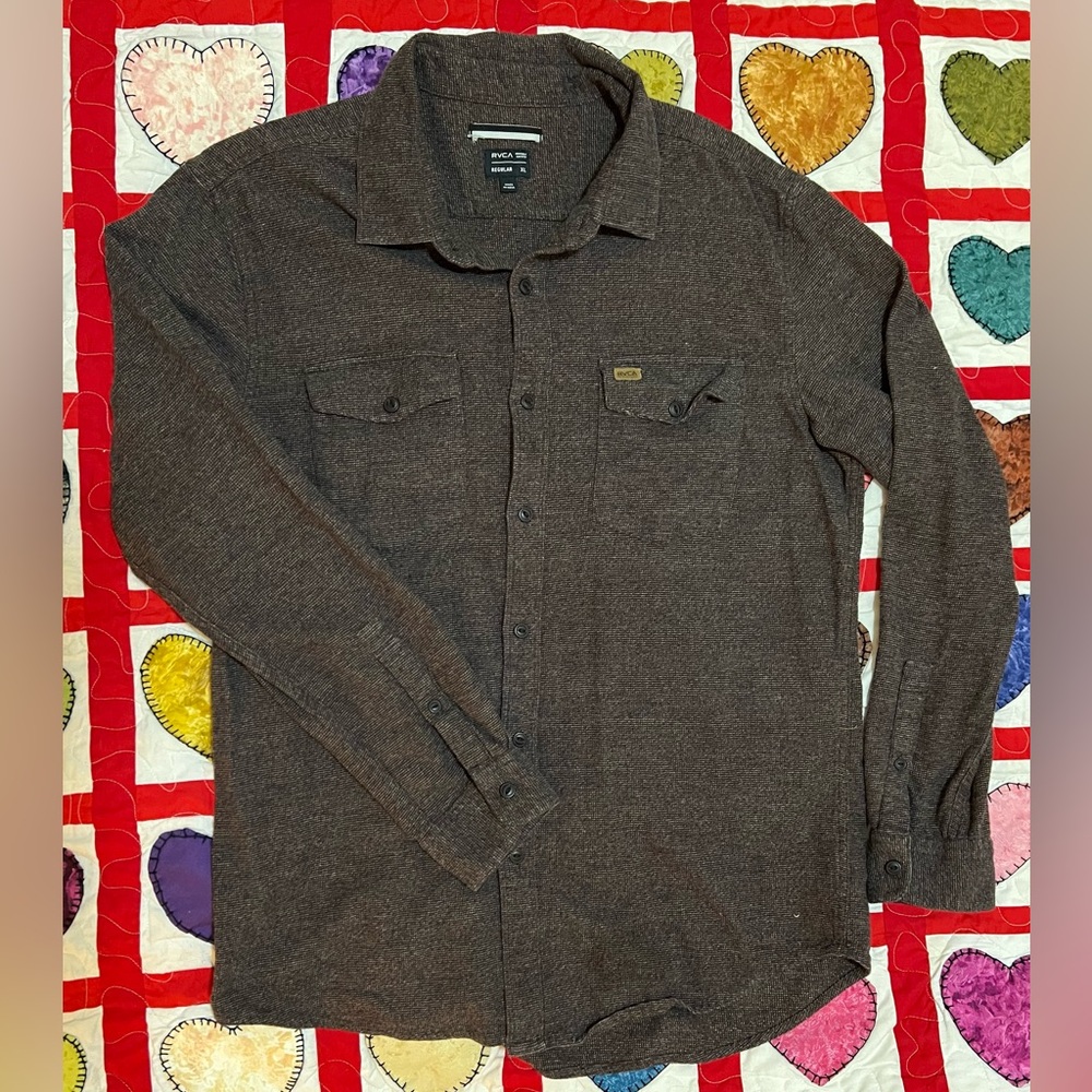 RVCA Men’s Button-Up Shirt